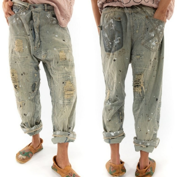 Magnolia Pearl Denim - Magnolia Pearl Miner Denim Pants 267 Railroad